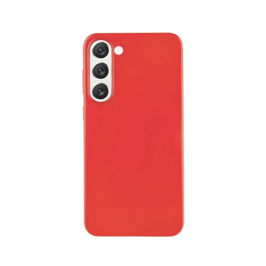 Samsung Galaxy S24 Plus Compatible Case Cover With Soft Feeling Jelly - Red